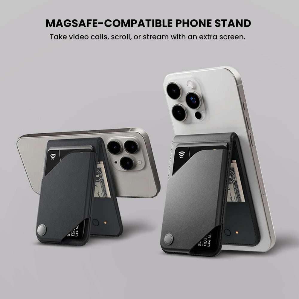 Loc8 Versa MagSafe Money Clip Wallet & Stand