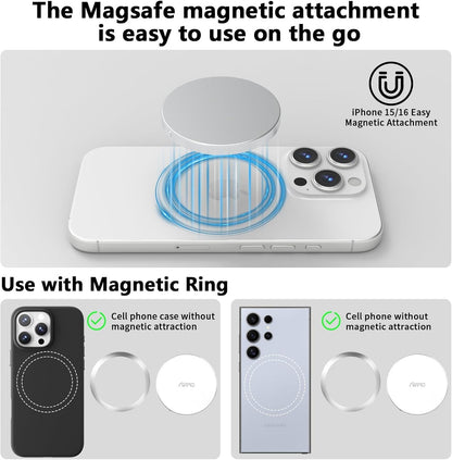 MAG SSD-for iPhone & Android MagSafe Portable SSD, Upto 2000MB/s-Type-C, SM2320