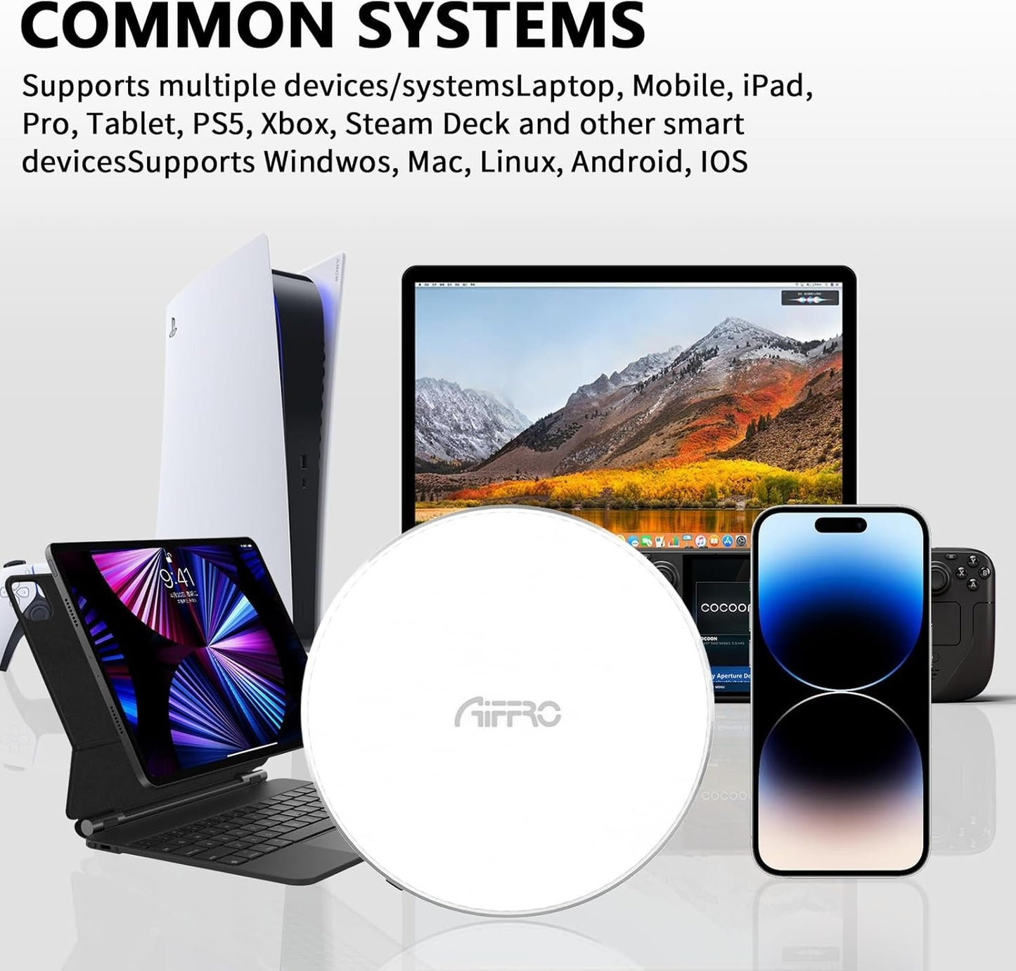 MAG SSD-for iPhone & Android MagSafe Portable SSD, Upto 2000MB/s-Type-C, SM2320